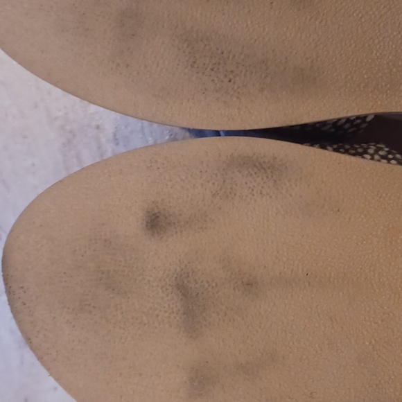 BEACH by Matisse "Cabana" Leather & Real Fur Dyed Cow Fur Slide Sandals - Picture 10 of 11